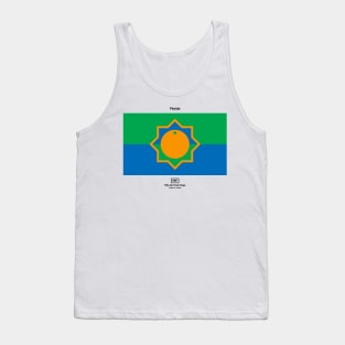 Fifty-ish Fresh Flags - Florida Tank Top